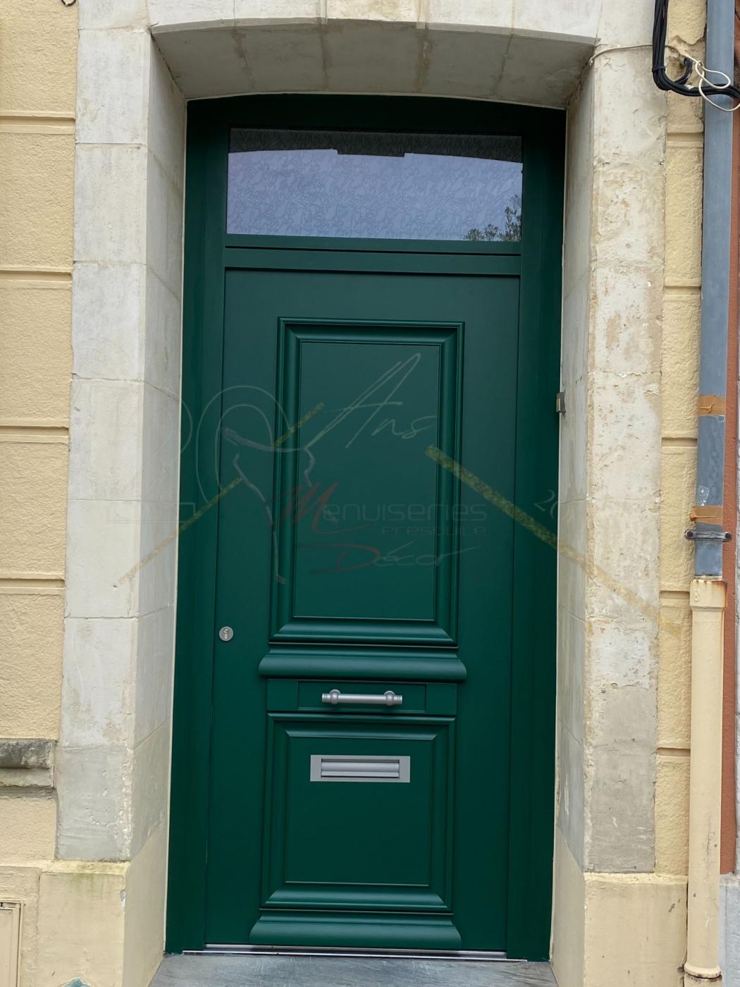 Porte d'entree aluminium belm